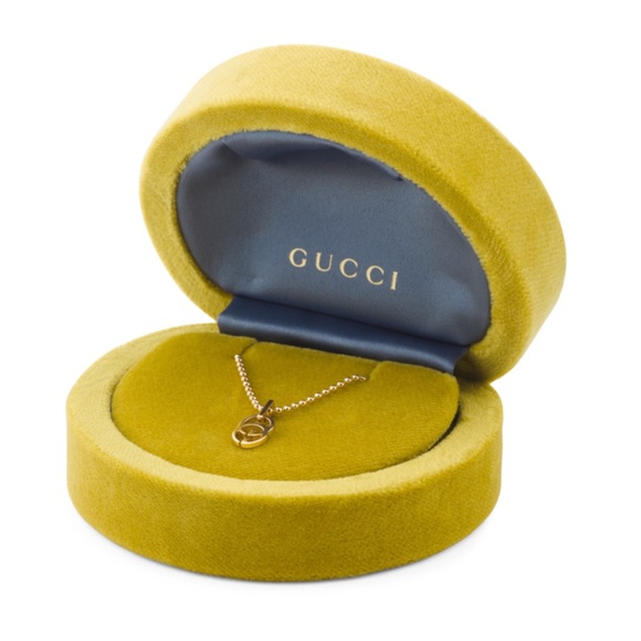 Gucci 18k Rose Gold Running G Necklace NWT - Picture 2 of 6